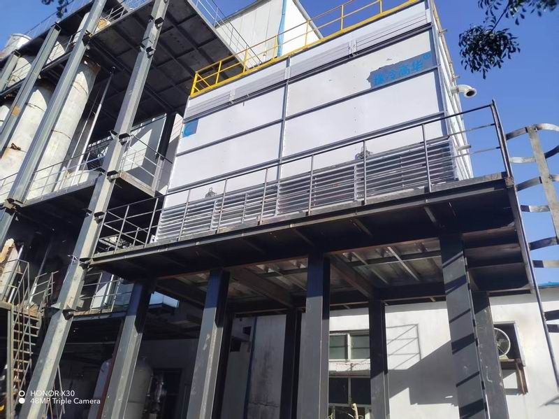 新疆地區(qū)葡萄糖蒸汽冷凝項(xiàng)目順利安裝